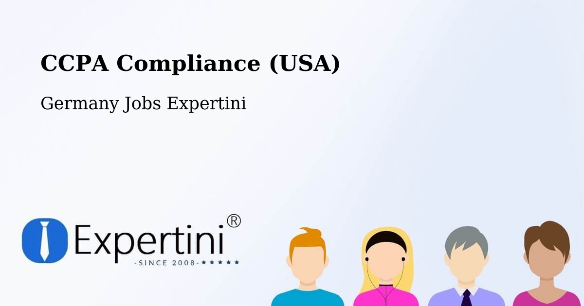 CCPA Privacy Rights & Compliance Notice – Cochem - Germany Jobs Expertini