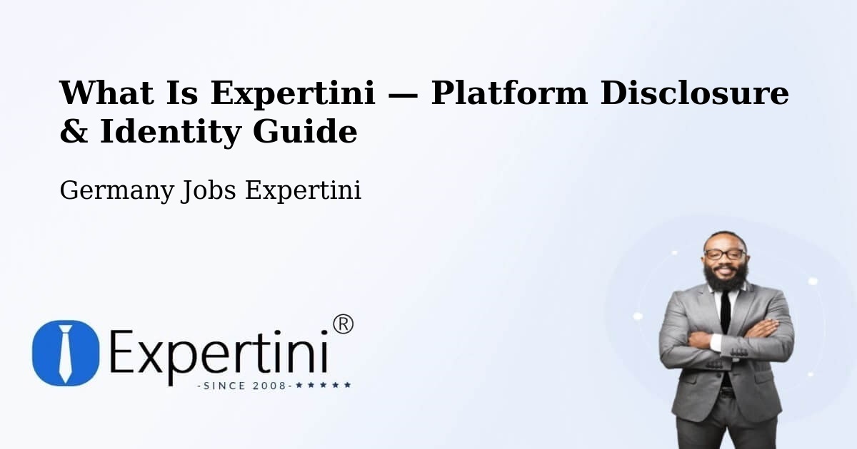 What Is Expertini — Platform Disclosure & Identity Guide – Cochem